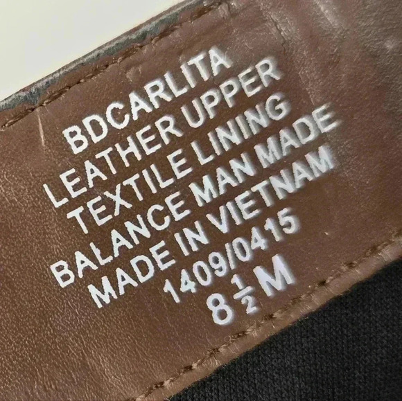 Bandolino Cabalina  Soft Leather Riding Boots, Size 8.5 - Picture 7 of 7